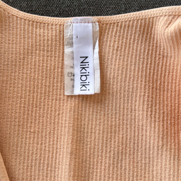 Nikibiki Tank Pale Orange OSFM - Picture 4 of 4